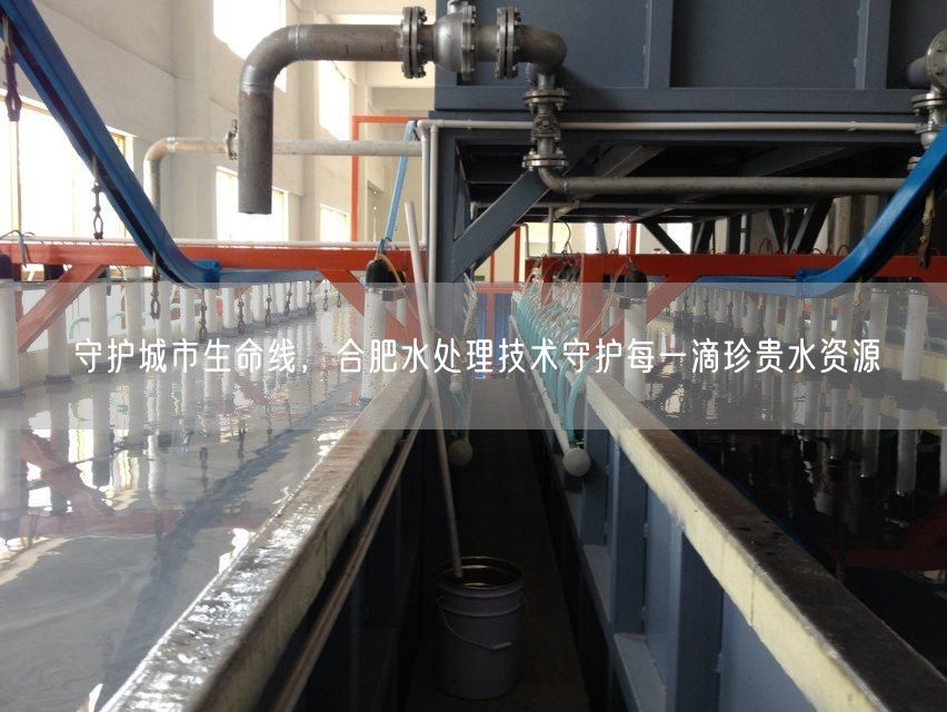 守护城市生命线，合肥水处理技术守护每一滴珍贵水资源(图1)